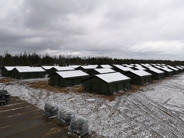 Deployable camp facilities for NATO